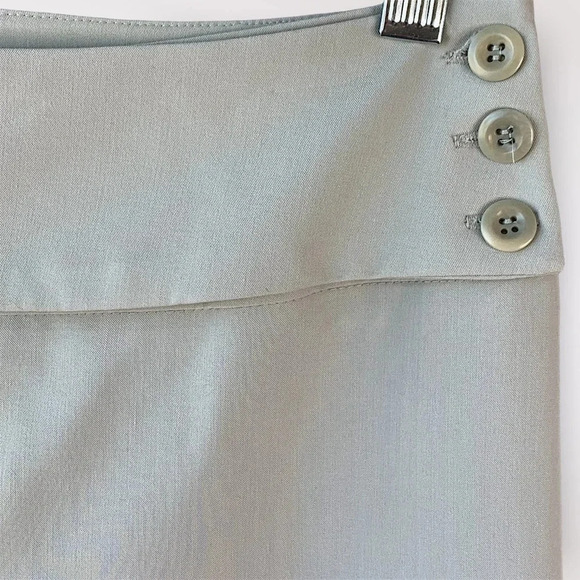 Tailor B. Moss Casual Straight Leg High Waist Trouser Pants Women Size 6 Green - Picture 7 of 14